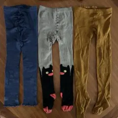 Wolf & Rita　無印　ユニクロ　タイツ　レギンス　3本セット　120