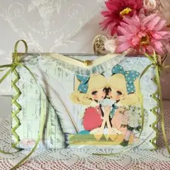 蛇腹ファイル ハンドメイド おすそ分け 軟質ケース コラージュ素材 カット素材