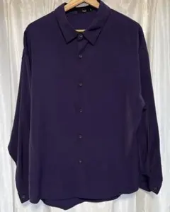 HARE ダークパープル オーバーサイズシャツ