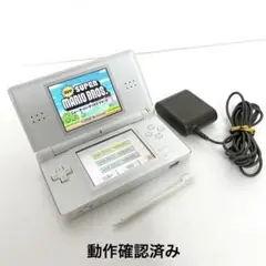 Nintendo DS lite 本体　ホワイト　アダプター付き