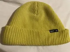 HUF イエローニット帽