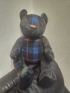 Harris Tweed チェック柄ぬいぐるみ