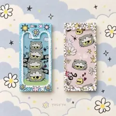 ZOA zo&friends ねこ　チャーム 2枚セット ハンドメイド素材
