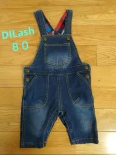 【美品】DILash デニム オーバーオール
