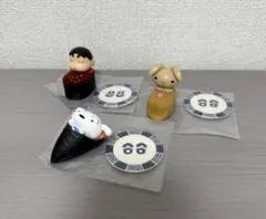 クレヨンしんちゃん 寿司 ミニチュアフィギュア 3種セット