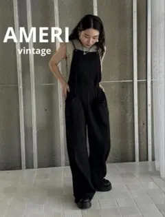 2026年最新】Ameri VINTAGE カラー：ブラック系 レディース サロペット