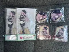 グッスマくじ　初音ミク　巡音ルカ　アクリルスタンド、缶バッジ＆ステッカー