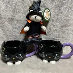 ハロウィン2024 カラーチェンジングマグウィッチキャット ベアリスタMini