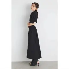 rienda ♡ テーラードデザインフレアOP