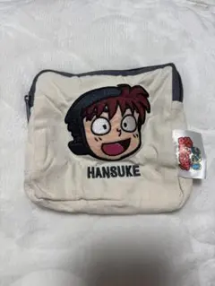 【即購入可】忍たま 土井半助 刺繍スクエア型ポーチ ガチャガチャ