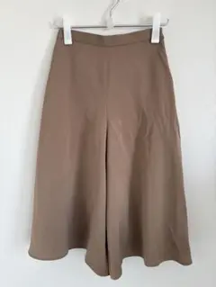 SHIPS ガウチョパンツ　ベージュ