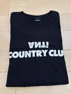 アンタイカントリークラブ×ZOZO コラボ ロングスリーブ シャツ ブラックM