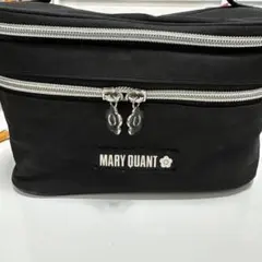 MARY QUANT 化粧ポーチ 黒 バニティ