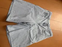 ZARA ライトブルー ショートパンツ