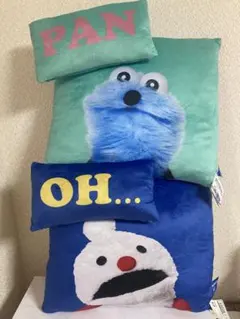 パペットスンスン　飛び出すセリフ付きクッション　スンスンノンノン2個セット