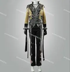 5周年 ポムフィオーレ ブレイジング ジュエル ツイステ 衣装 コスプレ ディズニー ツイステッドワンダーランド 5周年記念衣装 ポム