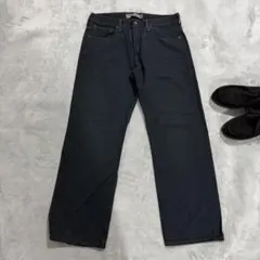 00s Levi's 569 ブラックデニム ルーズストレート メンズM W30