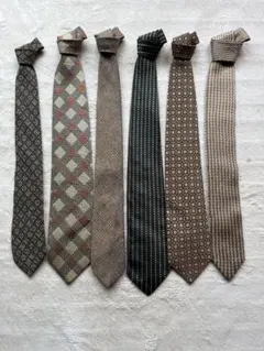 ニコル タケオキクチ他 ネクタイ6本セット