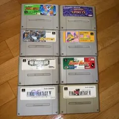 スーパーファミコンソフト8本まとめ売り