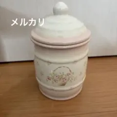イマン　ローズバスケット　樽型　キャニスター　ビードのサムネイル