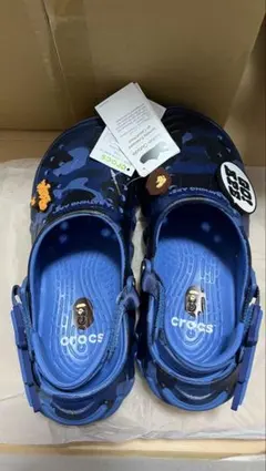 A BATHING APE x Crocs Powder Blue size27 - メルカリ