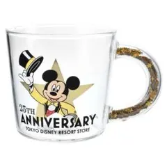ディズニーストア ディズニーリゾート店限定 25周年記念 マグカップ ミッキー