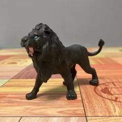 アニア　動物フィギュア　ブラックライオン