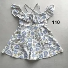 ワンピース水着　110cm アプレレクール