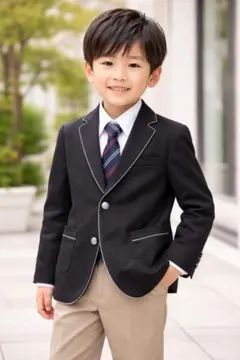 COMME CA ANGEL黒　ブレザー 160 発表会　 コムサ　エンジェル