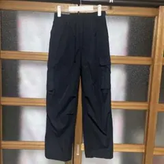 GU カーゴパンツ ブラックMのサムネイル
