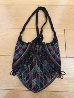 ビーズ刺繍トートバッグ