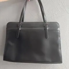 黒いレザービジネスバッグ　緊急値下げ‼️