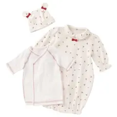 さくらんぼ柄 ツーウェイ・ドレスオールセット