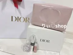 新品未使用 DIOR ノベルティ ポーチ 3点コスメセット