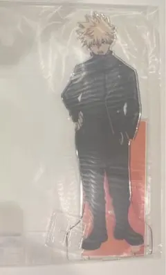 僕のヒーローアカデミア　ベースヤードトーキョー　アクリルメガフィギュア　爆豪勝己