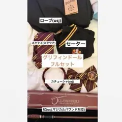ハリー・ポッター ホグワーツ コスチュームセット グリフィンドール フルセット