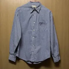 DIXIE SPORTSディキシースポーツ　長袖シャツ　ギンガムチェック　レトロ