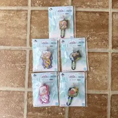 ワンピース 一番くじ 未来島エッグヘッド H賞 キーホルダー 5点セット 未開封