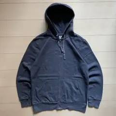 90s 00s goodiellow&co ジップパーカー ダークグレー 無地のサムネイル