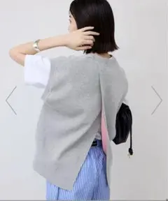 SLOBE IENA ダブルフェイスバックオープンベストのサムネイル