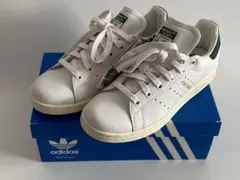 【未使用品】アディダス スタンスミス クラウド ホワイト グリーン 23cm