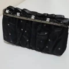 フォーマル　ハンドバッグ黒