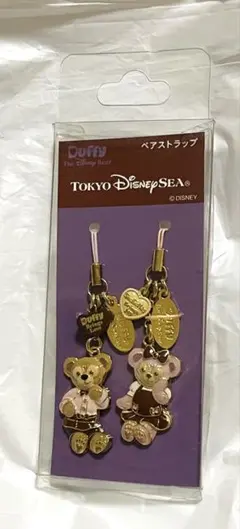 ディズニーシー 限定 ダッフィー シェリーメイ ペアストラップ バレンタイン