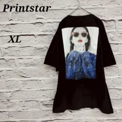 プリントスター 【XL】 山本舞香 Tシャツ Mk. ティー コットン ブラック