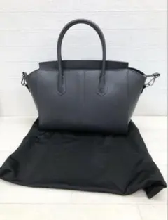 美品✨ブリー 2way トートバッグ ビジネス A4可 エコバッグ付 レザー 
