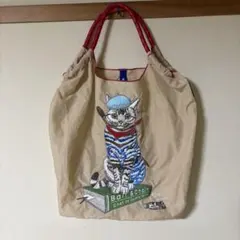 Ball & Chain 猫刺繍　エコバッグ　美品正規品