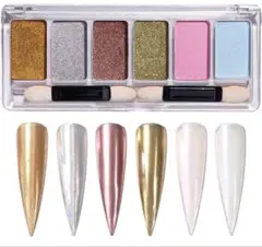 ミラーパウダー パレット ネイルパウダー ミラーネイル パウダー　a