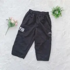 【ティゴラ】トレーニングウェア ジャージ生地 ハーフパンツ スポーツ ロゴ刺繍