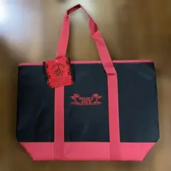 Trader Joe's クーラーバッグ 黒とピンク