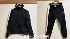 PUMA T7 セットアップ上M下Sサイズ ブラック/ホワイト